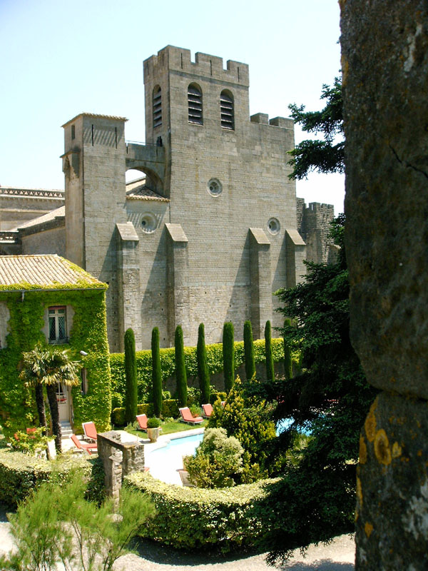 Carcassonne 13 - Hotelgarten
