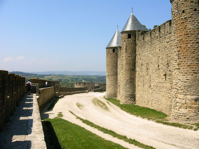 Carcassonne 37 - doppelte Festungsmauern